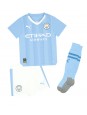 Otroški Nogometna dresi replika Manchester City Bernardo Silva #20 Domači 2023-24 Kratek rokav (+ hlače)